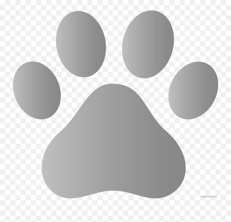 Claw Clipart Bearcat - Paw Patrol Paw Print Png Silhouette Dog Paw Print,White Claw Png