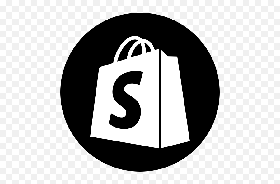 Shopify - Free Social Media Icons White Shopify Logo Png,Scribd Icon