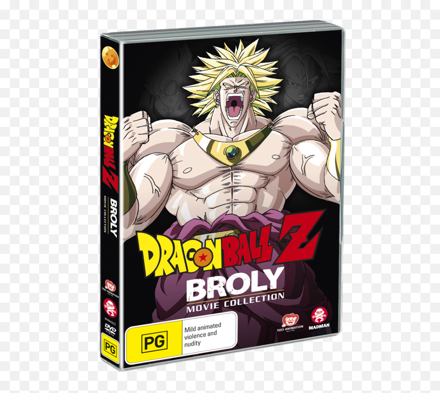 Dragon Ball Z Broly Movie Collection - Dvd Png,Dragon Ball Super Broly Png