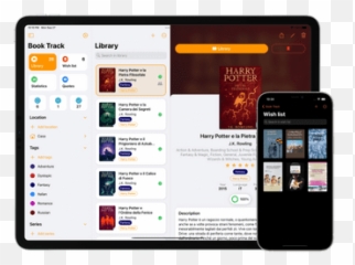 Book Track - Library Manager for iPhone iPad and Mac Bookshelf Log png