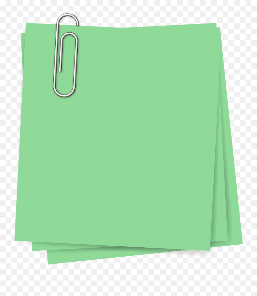 Download Greeb Post It Notes Png