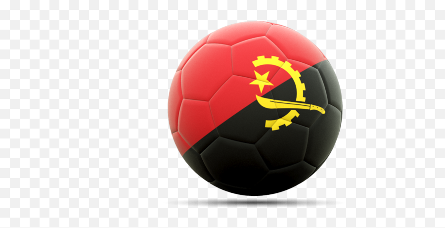 Football Icon Illustration Of Flag Angola - For Soccer Png,Icon Bola