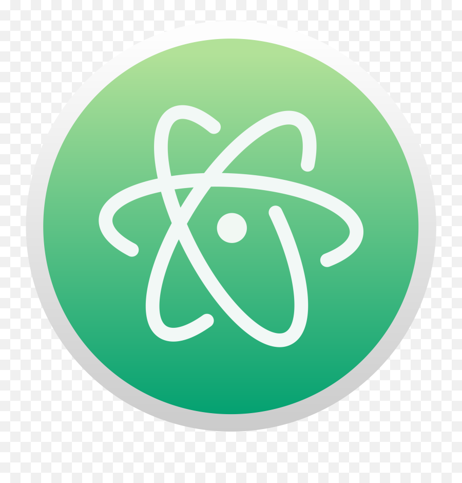 Download Atom Logo Png Transparent - Atom Editor Icon Png,Atom Png