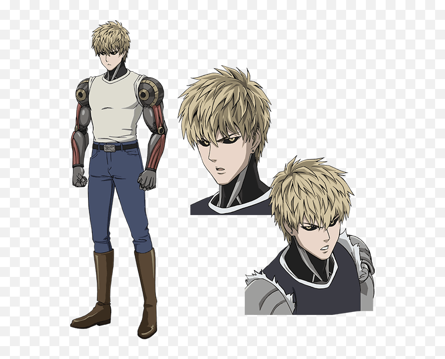 Thumb Image - Genos One Punch Man Characters 770x700 One Punch Man Genos Anime Png,One Punch Man Logo Png