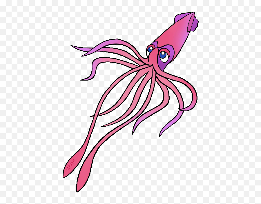 Library Of Squid Clipart Transparent Download Png Files - Giant Squid Clipart,Octopus Transparent Background