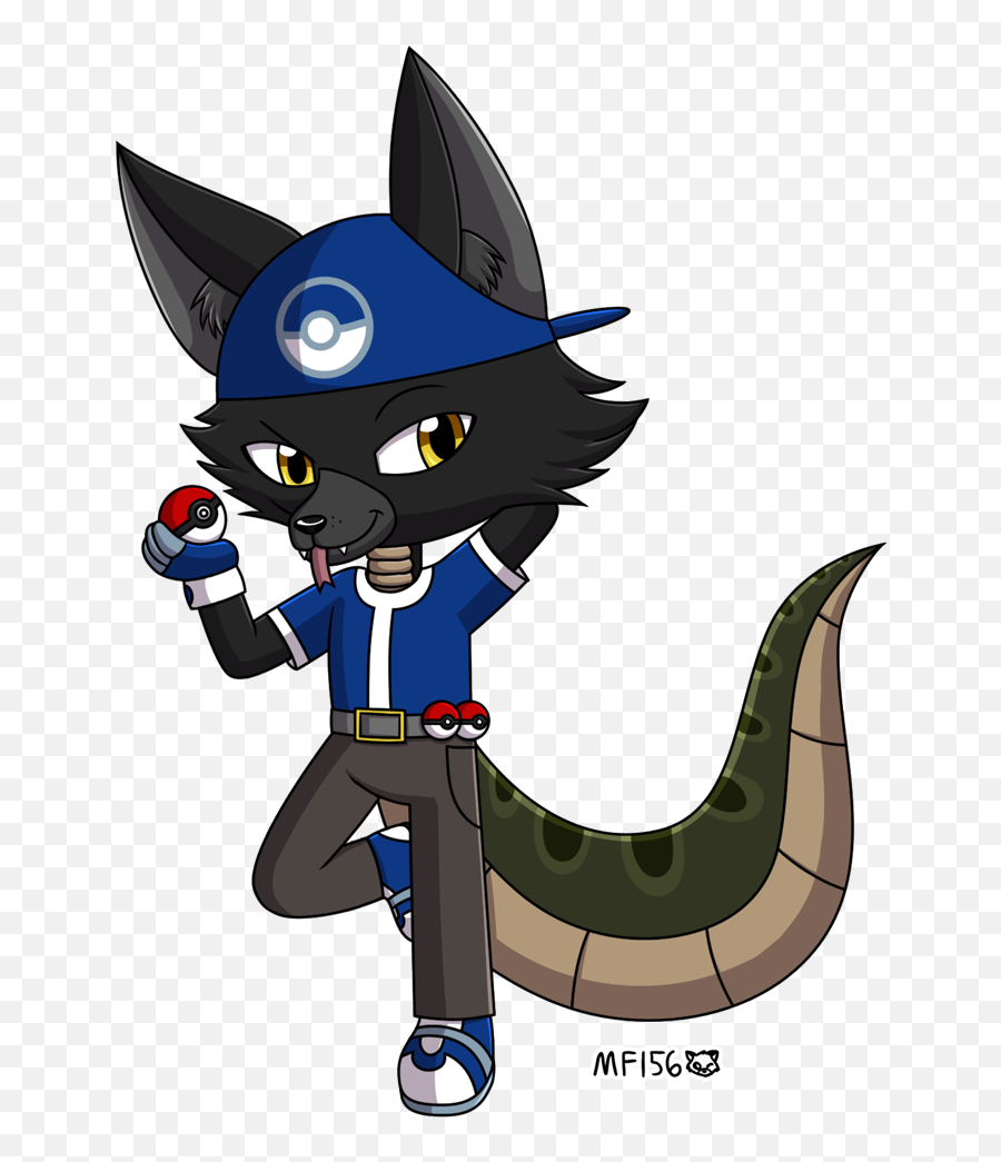 Pokemon Trainer Volg By Positronwolf - Fur Affinity Dot Net Cartoon Png,Pokemon Trainer Png