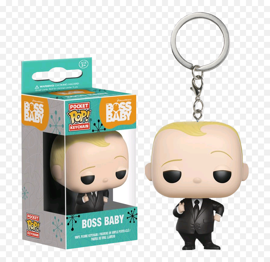 Boss Baby - Baby Suit Pocket Pop Keychain Harley Quinn Broken Hearted Funko Png,The Boss Baby Png