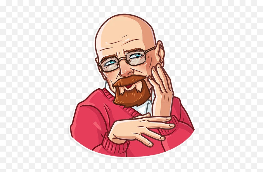 Breaking Bad - Telegram Sticker Figurinhas Breaking Bad Png,Walter White Png