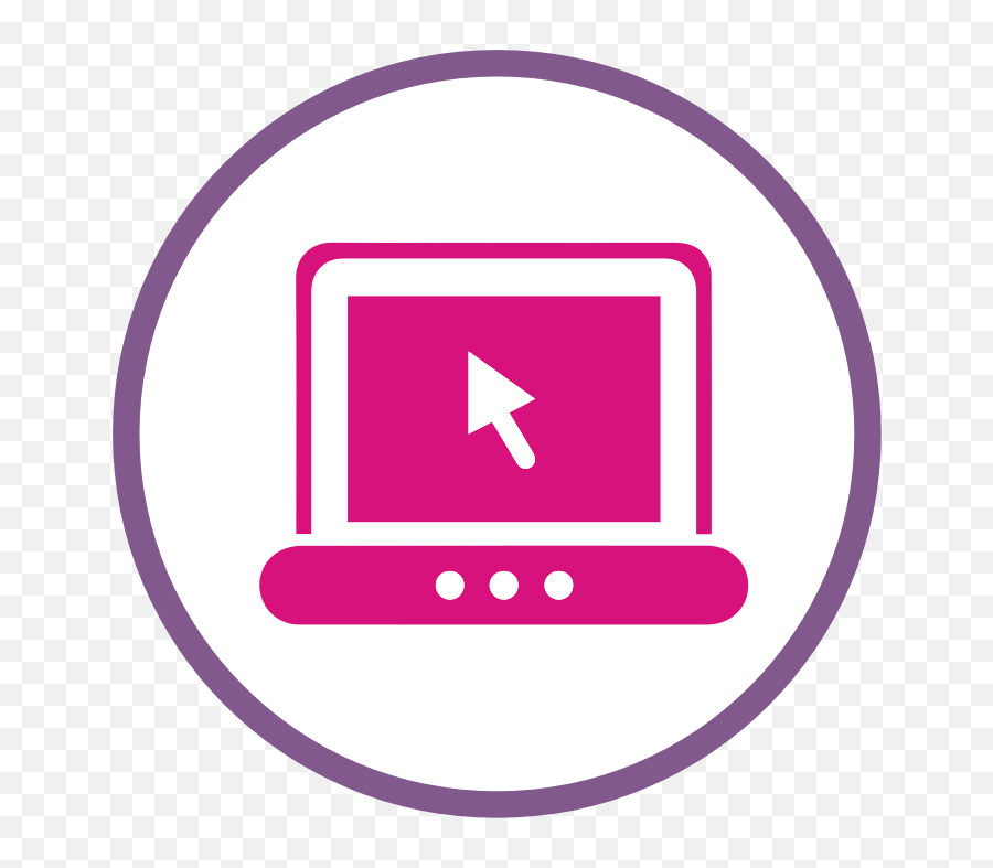 Laptop Icon Png - Free Icons Png Software 78208 Vippng Computer Logo Pink Png,Laptop Icon Png