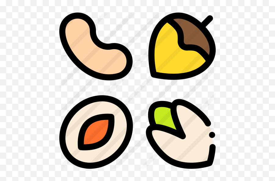 Nuts - Free Food Icons Clip Art Png,Nuts Png