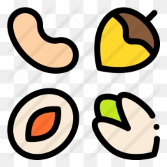 Nuts - Free food icons Clip Art png