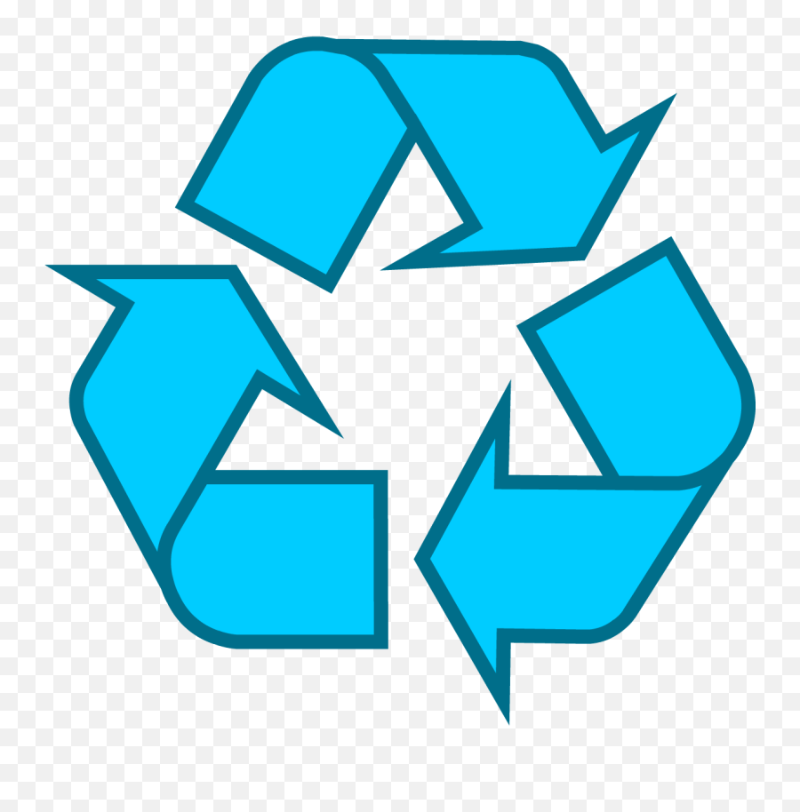 Recycling Symbol - Download The Original Recycle Logo Reduce Reuse Recycle Logo Transparent Png,Blue Png