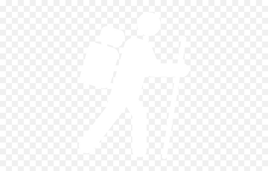 Hiker - Hiking Icon Png White Png Download Original Size White Hiking Icon Png,Hiker Png