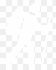 Hiker - Hiking Icon Png White Png Download Original Size White Hiking Icon Png,Hiker Png