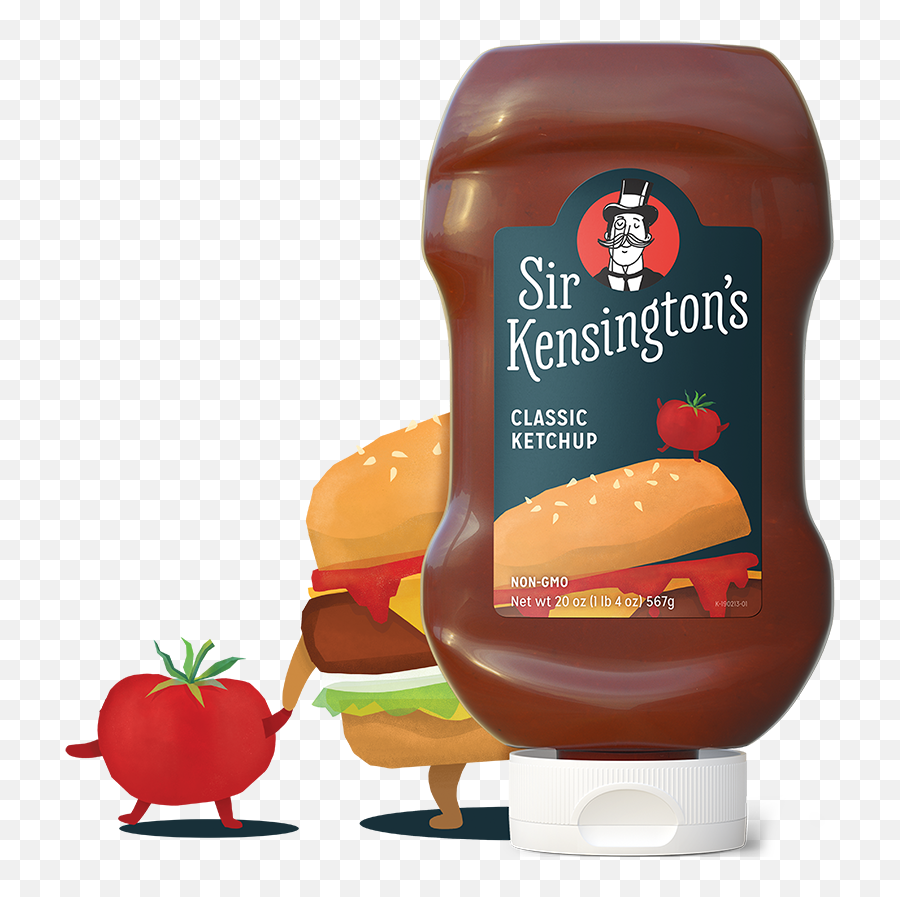 Sir Kensingtonu0027s Ketchup - Sir Kensington Spicy Ketchup Png,Ketchup Transparent