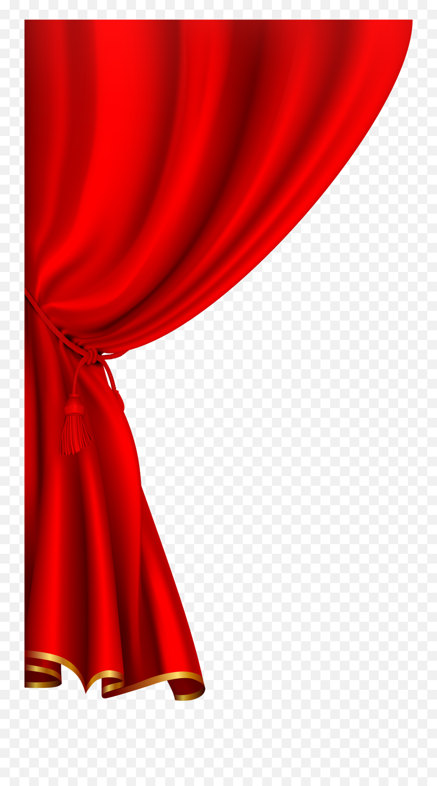 Curtains - Red Curtain Clipart Png,Red Curtain Png