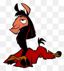 Kronk Pacha Animation Llama Kuzco Yzma - Kuzco As A Llama Png,Kronk Png