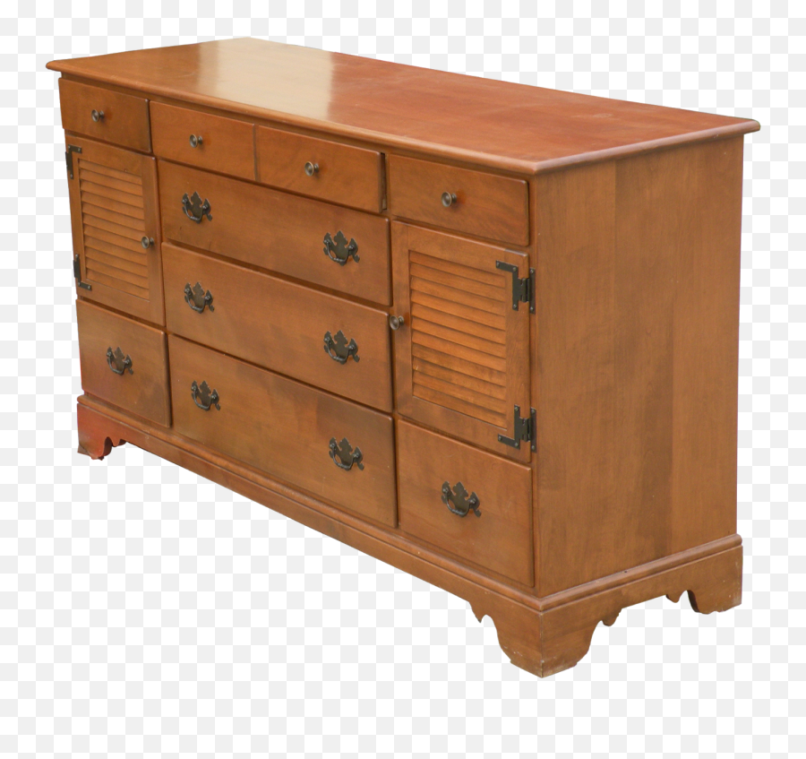 Furniture - Chest Of Drawers Side View Png,Dresser Png