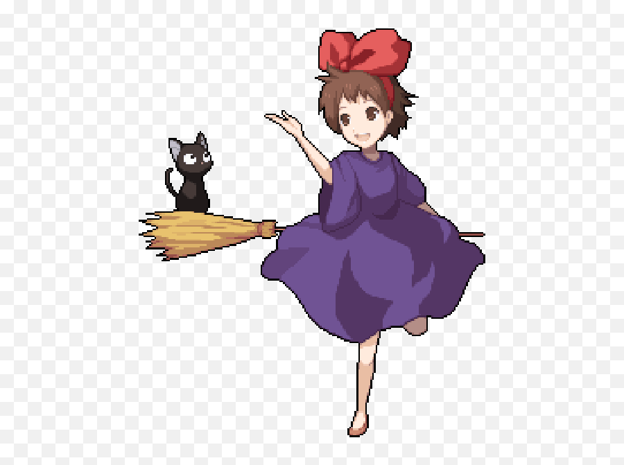 Delivery Service Jiji Studio Ghibli - Kiki Studio Ghibli Transparent Png,Studio Ghibli Png