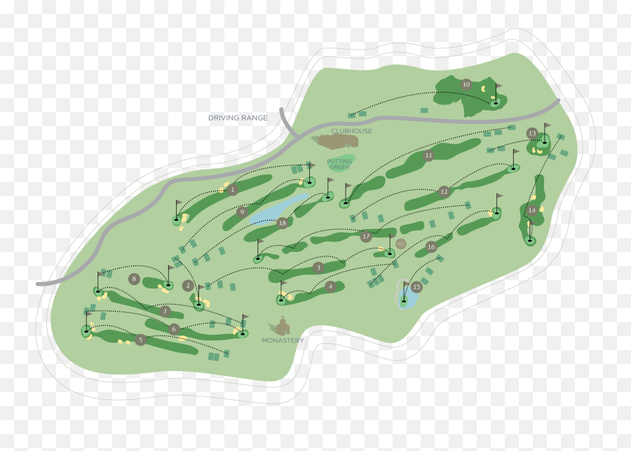 Golf Club - Minthis Resort Map Png,Golf Club Png