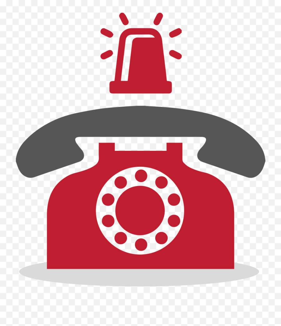 Emergency Clipart Shock - Telephone Icon Transparent Png Telephone Icon,Telephone Icon Png
