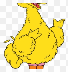 Big Bird Cartoon Png Image - Sesame Street Coloring Pages