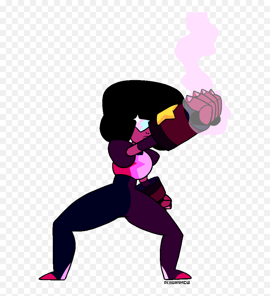 One Punch Garnet - Transparent Animated Punch Gif Png,Garnet Png - free  transparent png images 