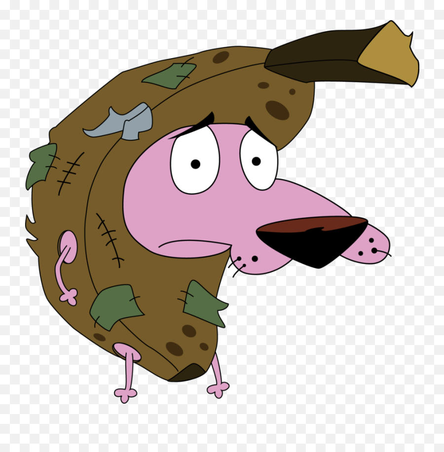 Courage The Cowardly Dog Banana Suit - Courage The Cowardly Dog As A Banana Png,Courage The Cowardly Dog Png