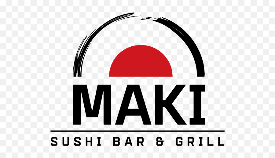 Logo Design For Maki Sushi Bar Grill - Dot Png,Sushi Logo