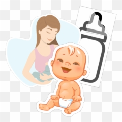 Download Hd Baby Car Stickers And Decals - Infant Fictional Character png