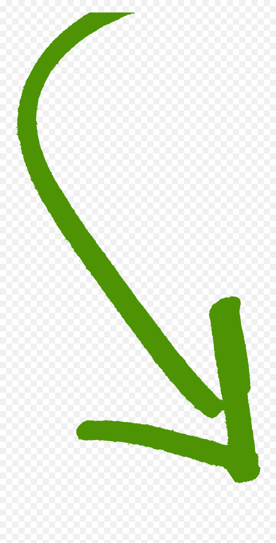green curved arrow png