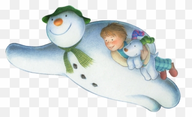 Snowman And The Snowdog Png U0026 Free - Flying