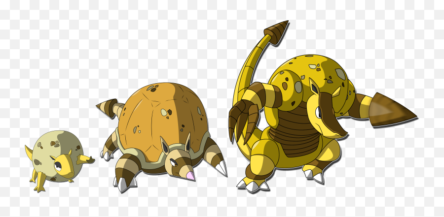 Armadillo Drill Fakemon Evolution Line By Deadbedspread - Clip Art Png,Armadillo Png