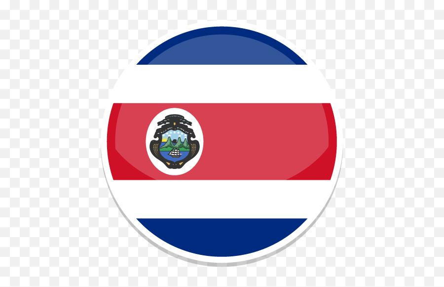 Costa Rica Free Icon Of Round World - Costa Rica Png Logo,Costa Rica Png
