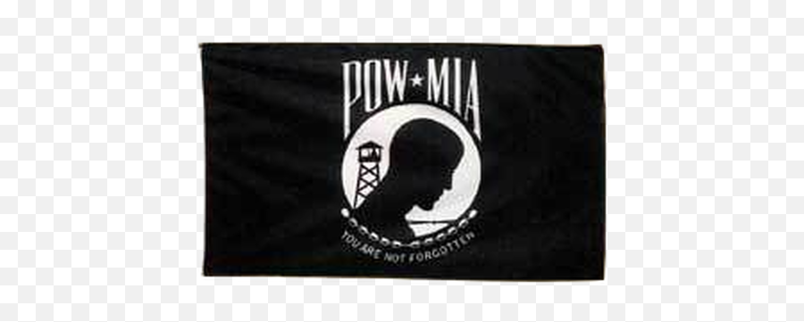 2 Sided Embroidered Flag 3 X 5 - Pow Mia Flag Png,Pow Mia Logo