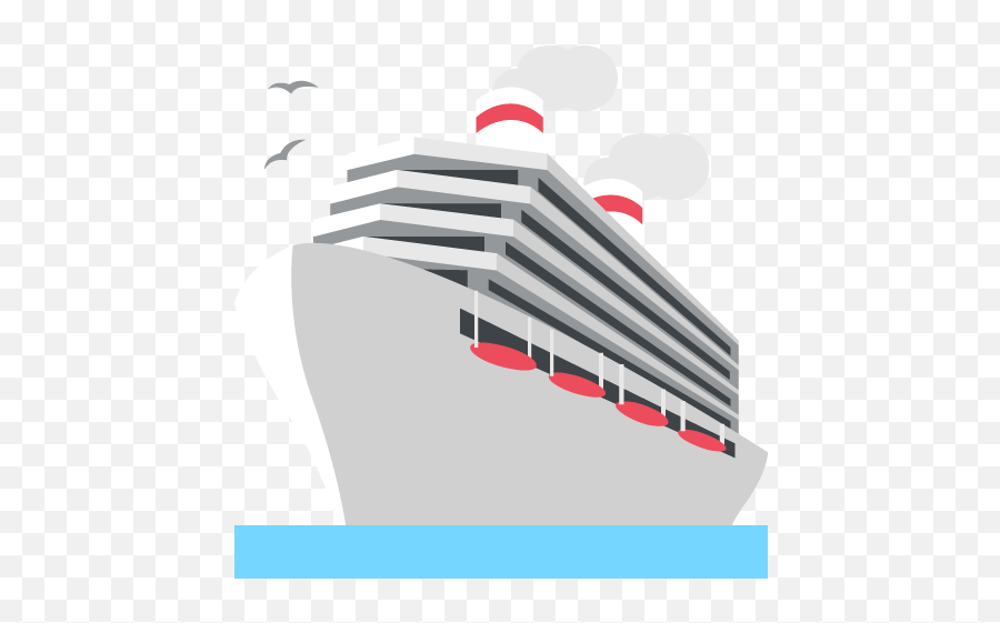 Cruise Ship Icon - Cruise Ship Emoji Icon Png,Cruise Ship Transparent
