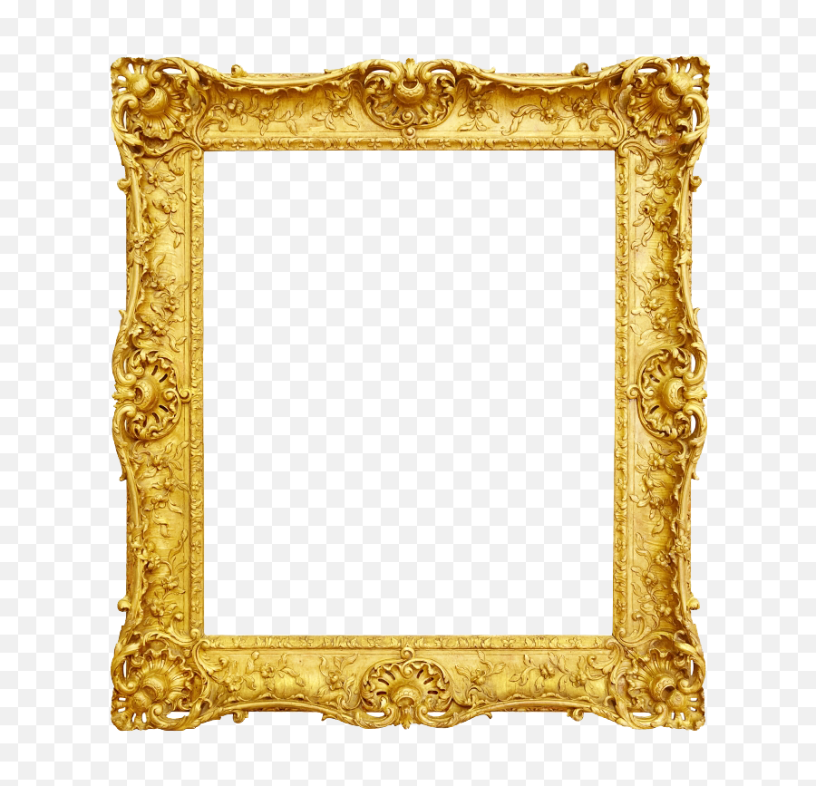 Photography Digital Photo Frame - Gold Vintage Frame Png Antique Gold Frame Png,Vintage Frame Transparent Background
