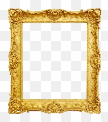 Photography Digital Frame - Gold Vintage Png Antique