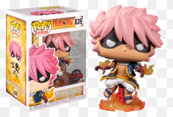 Etherious Natsu - Funko Pop Fairy Tail png