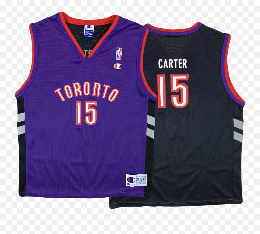 Vintage Champion Vince Carter Raptors Png