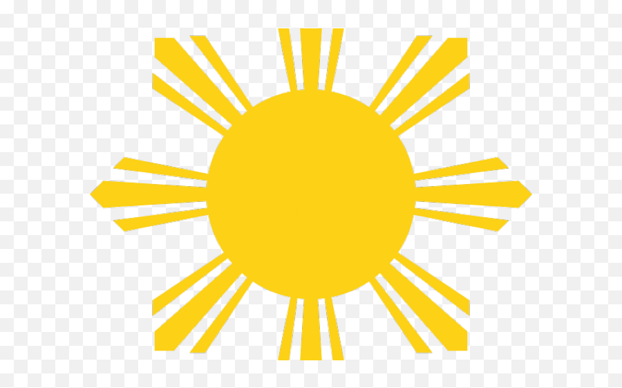 Ray Clipart Halfsun - Philippine Sun Vector Free Png,Sun Ray Transparent