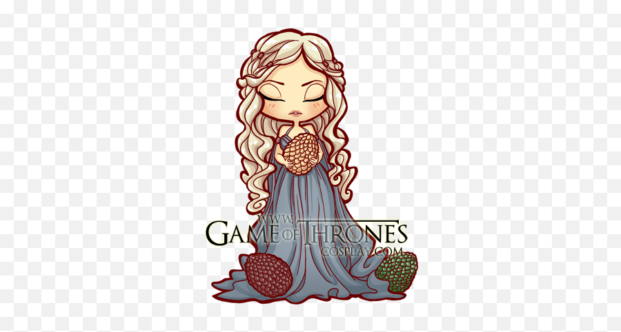 Game Of Thrones Shared - Game Of Thrones Daenerys Chibi Png,Daenerys Png