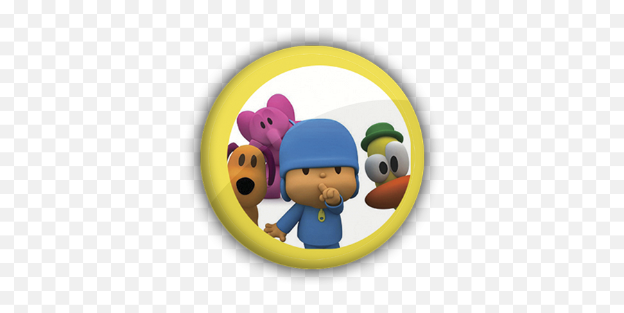 Pocoyo Pato Lula Y Elly - Cartoons With Four Characters Png,Pocoyo Png