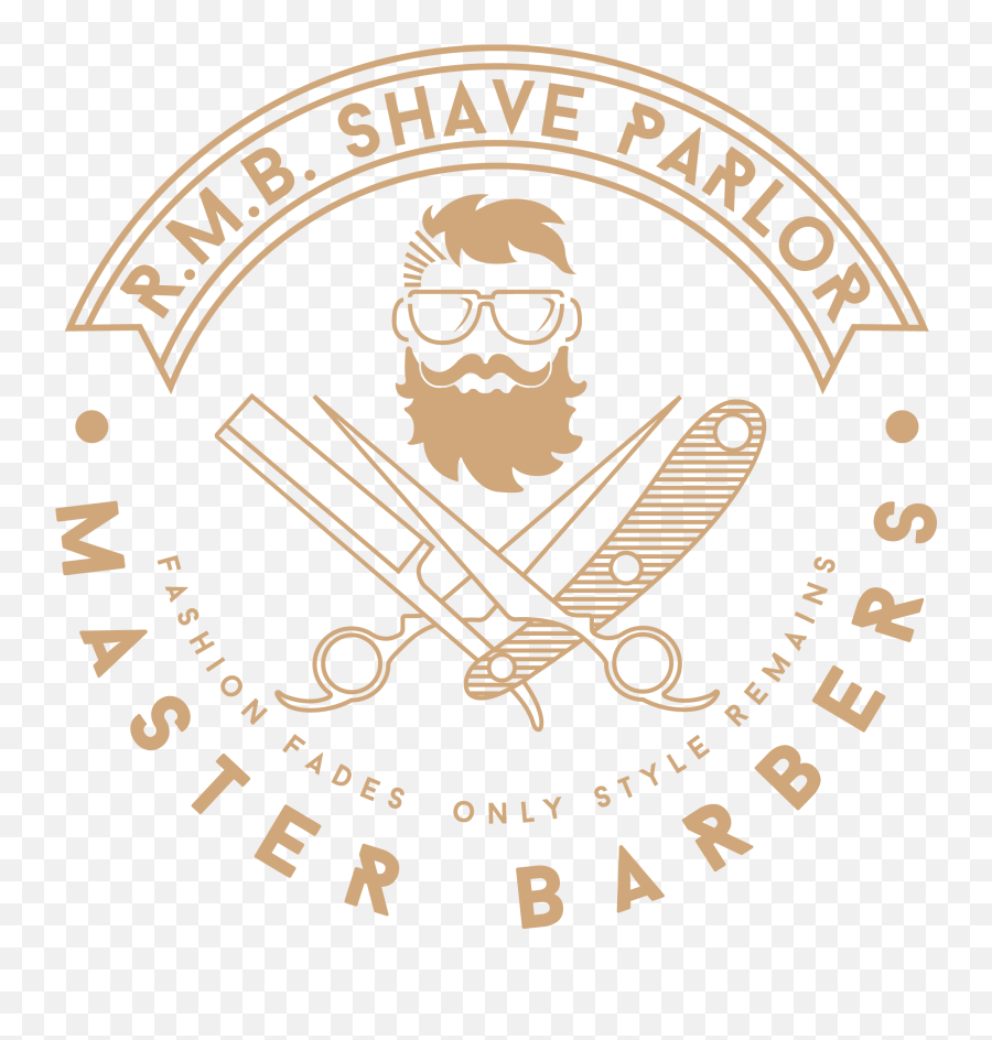Rmb Shave Parlor - Barber Shop And Shave Parlor Temecula Language Png,Beard And Glasses Logo