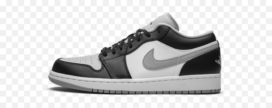 Air Jordan 1 Low U201clight Smoke Greyu201d - Air Jordan 1 Low Black White Grey Png,Jordan Shoes Png