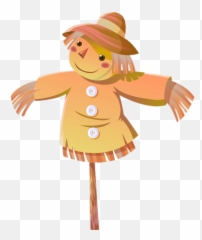 Man Of Straw Clipart Png Image With No - Transparent Straw Man Clipart,Scarecrow Transparent