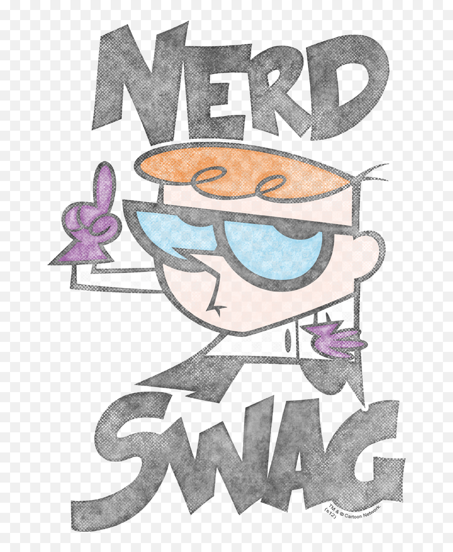 Laboratory Nerd Swag Mens Heather - Dexter Laborotory Png,Swag Glasses Png