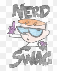 Laboratory Nerd Swag Mens Heather - Dexter Laborotory Png,Swag Glasses Png