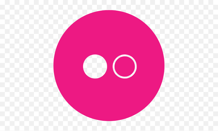 Circle Flickr Icon - Dot Png,Flickr Icon