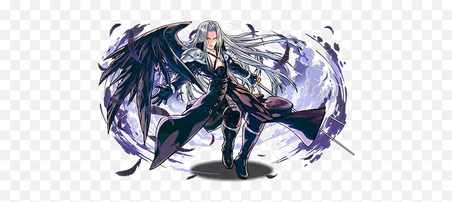Sephiroth - Final Fantasy Sephiroth Wings Png,Sephiroth Png